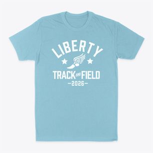 Liberty Elementary School Track and Field Classic Dad T-Shirt