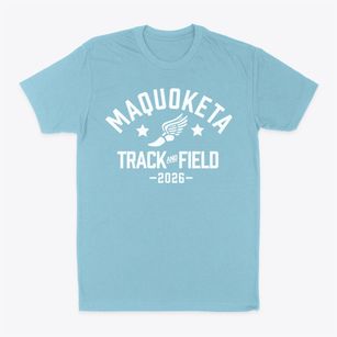 Maquoketa High School Track and Field Classic Dad T-Shirt