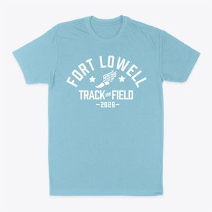 Fort Lowell Elementary School Track and Field Classic Dad T-Shirt