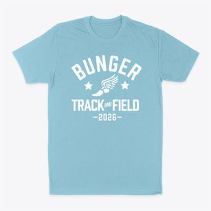 Bunger Middle School Track and Field Classic Dad T-Shirt