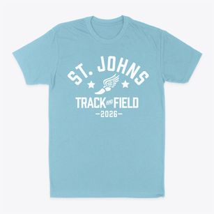 Saint Johns Elementary School Track and Field Classic Dad T-Shirt