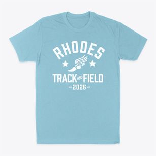Rhodes Junior High School Track and Field Classic Dad T-Shirt