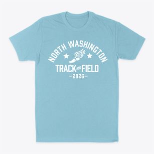 North Washington Elementary School Track and Field Classic Dad T-Shirt