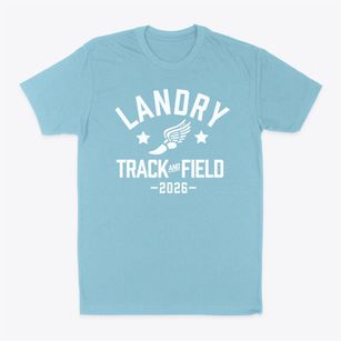 Landry Middle School Track and Field Classic Dad T-Shirt