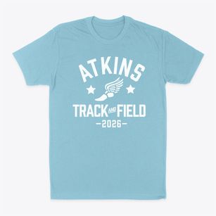 Atkins Elementary School Track and Field Classic Dad T-Shirt