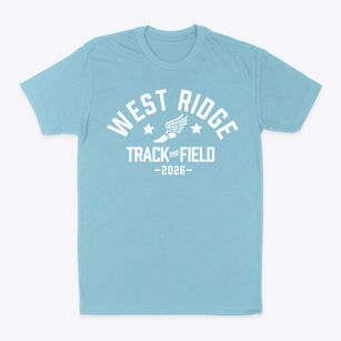West Ridge Middle School Track and Field Classic Dad T-Shirt