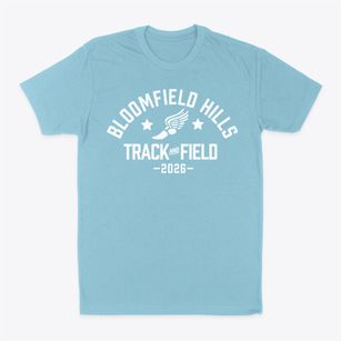 Bloomfield Hills High School Track and Field Classic Dad T-Shirt