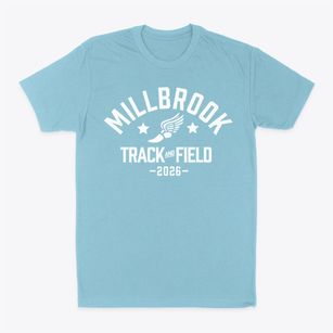 Millbrook Christian School Track and Field Classic Dad T-Shirt