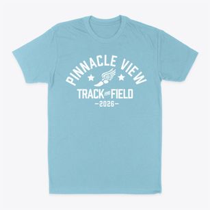Pinnacle View Middle School Track and Field Classic Dad T-Shirt