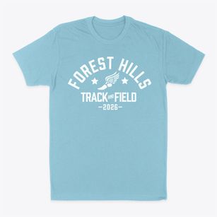 Forest Hills High School Track and Field Classic Dad T-Shirt