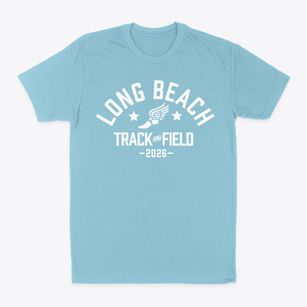 Long Beach High School Track and Field Classic Dad T-Shirt