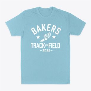 Bakers Elementary School Track and Field Classic Dad T-Shirt