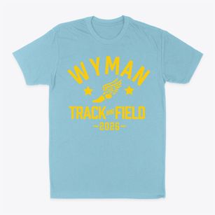 Wyman Elementary School Track and Field Classic Dad T-Shirt