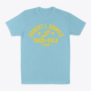 Robert L Grimes Elementary School Track and Field Classic Dad T-Shirt