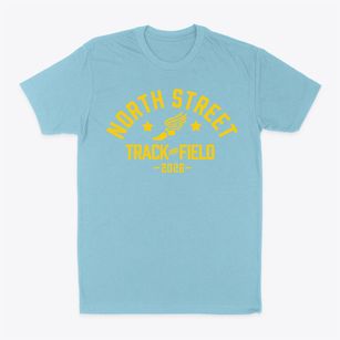 North Street Elementary School Track and Field Classic Dad T-Shirt