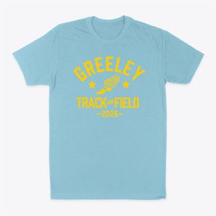 Greeley Public School Track and Field Classic Dad T-Shirt