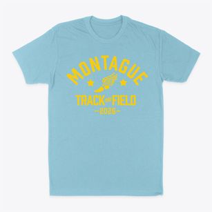 Montague Elementary School Track and Field Classic Dad T-Shirt