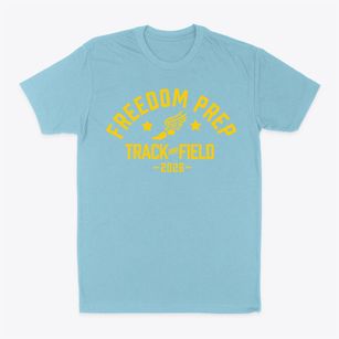 Freedom Preparatory Academy Track and Field Classic Dad T-Shirt