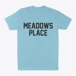 Meadows Place Texas Classic Block Classic Dad T-Shirt