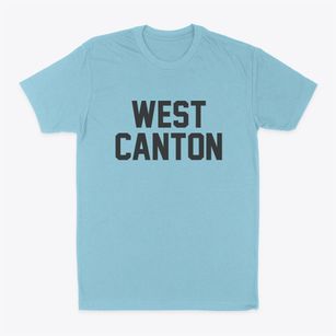 West Canton North Carolina Classic Block Classic Dad T-Shirt