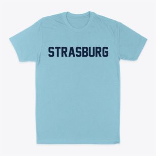 Strasburg Virginia Classic Block Classic Dad T-Shirt