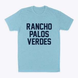 Rancho Palos Verdes California Classic Block Classic Dad T-Shirt