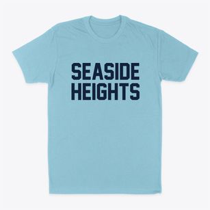 Seaside Heights New Jersey Classic Block Classic Dad T-Shirt