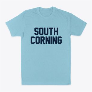 South Corning New York Classic Block Classic Dad T-Shirt
