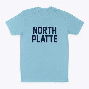North Platte Nebraska Classic Block Classic Dad T-Shirt