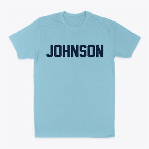 Johnson Nebraska Classic Block Classic Dad T-Shirt