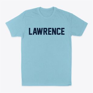 Lawrence Kansas Classic Block Classic Dad T-Shirt
