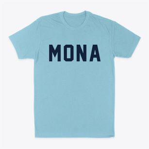 Mona Iowa Classic Block Classic Dad T-Shirt