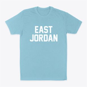 East Jordan Michigan Classic Block Classic Dad T-Shirt