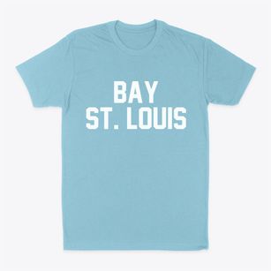 Bay St. Louis Mississippi Classic Block Classic Dad T-Shirt