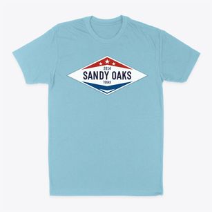 Sandy Oaks Texas Diamond Star Classic Dad T-Shirt