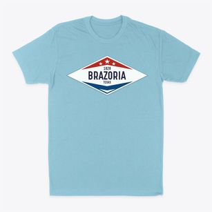 Brazoria Texas Diamond Star Classic Dad T-Shirt