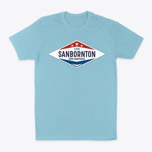 Sanbornton New Hampshire Diamond Star Classic Dad T-Shirt