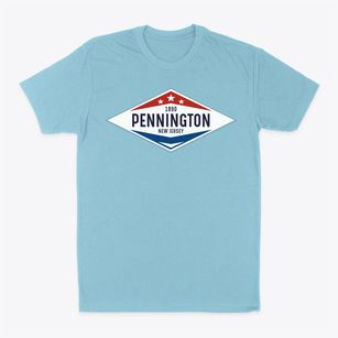 Pennington New Jersey Diamond Star Classic Dad T-Shirt