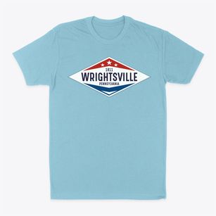 Wrightsville Pennsylvania Diamond Star Classic Dad T-Shirt
