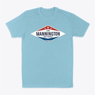 Mannington West Virginia Diamond Star Classic Dad T-Shirt