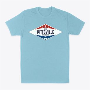 Pittsville Wisconsin Diamond Star Classic Dad T-Shirt
