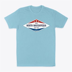 North Massapequa New York Diamond Star Classic Dad T-Shirt