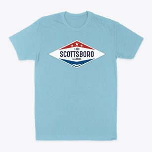 Scottsboro Alabama Diamond Star Classic Dad T-Shirt