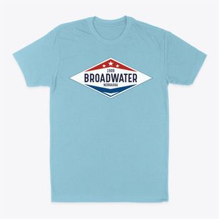Broadwater Nebraska Diamond Star Classic Dad T-Shirt