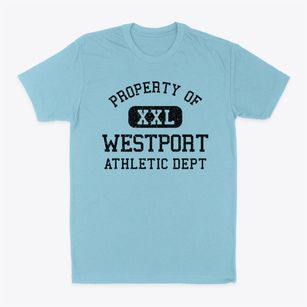 Westport North Carolina Athletic Dept Classic Dad T-Shirt
