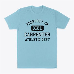 Carpenter Wyoming Athletic Dept Classic Dad T-Shirt