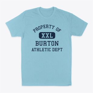 Burton Michigan Athletic Dept Classic Dad T-Shirt