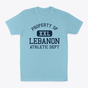 Lebanon New Hampshire Athletic Dept Classic Dad T-Shirt
