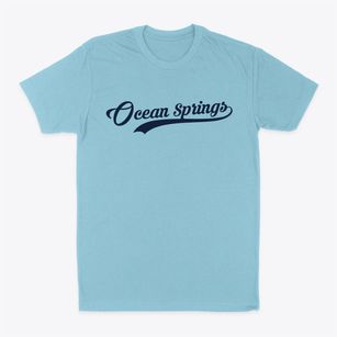 Ocean Springs Mississippi Vintage Team Classic Dad T-Shirt