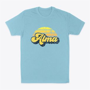Alma Arkansas Sublime Sunset Classic Dad T-Shirt